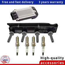 For Chevy Cobalt 2005-2007 Saturn Ion 2003-06 2.2l Ignition Coils Spark Plugs For Chevy Cobalt 2005-2007 Saturn Ion 2003-06 2.2l Ignition Coils Spark Plugs