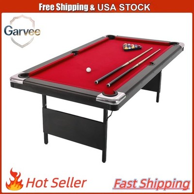7ft Foldable Pool Table with Full Accessories for Adults Billiards Home