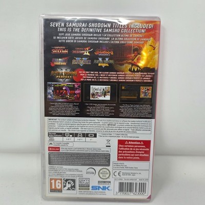 Trader Games - SAMURAI SHODOWN NEOGEO COLLECTION FIRST EDITION SWITCH EURO NEW (PIX N LOVE GAMES) on Nintendo Switch