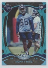 2021 Certified Rookies Mirror Teal 44/50 Monty Rice #171 sl7
