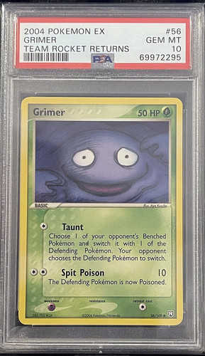 Grimer graded PSA 10 for sale on eBay