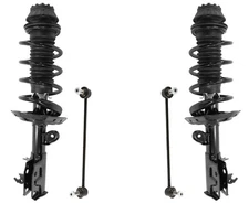 Front Complete Struts W/ Coil Spring Assembly & Links For Honda Fit 2015-2020