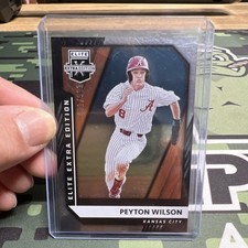 Panini 2021 Elite Extra Edition Peyton Wilson #66 Kansas City Royals Baseball