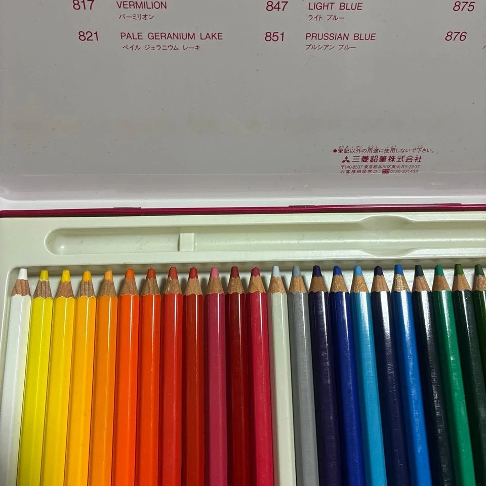 Lápiz acuarela Mitsubishi uni 36 colores Foto 3 de 4