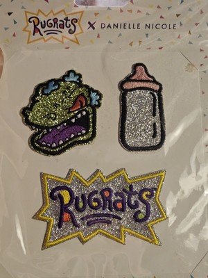 Rugrats Stickers Set of 3 Danielle Nicole Adhesive Patches Sealed on Card