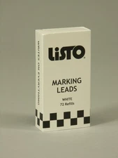 Listo Pencil Company - Refill Lead (Box of 72) - White