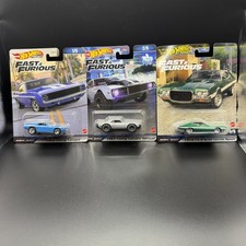 Fast and Furious Hot Wheels Real Riders Lot Of 3 1967 Chevy Camaro 1969 Camaro