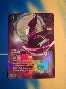 diablo lorcana card - Ursula's Return - - Devoted Herald (Legendary) 17 Rarity Disney Lorcana: Ursula's Return -