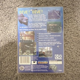 SEGA In the Hunt Sega Saturn Shooter Arcade NTSC-U/C (US/Canada) Manual