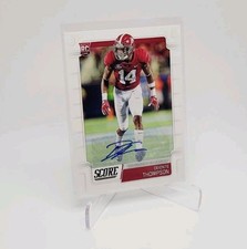 DEIONTE THOMPSON 2019 Panini Score Rookie Autograph #377 ARIZONA ALABAMA 