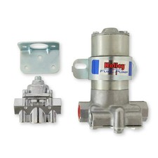 Holley 110 Gph Blue Electric Fuel Pump With Regulator 12-802-1 Holley 110 Gph Blue Electric Fuel Pump With Regulator 12-802-1
