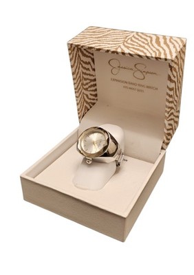 Jessica Simpson Luxury Ring Two Tone Watches with Crystal,Stylish Gift,Brand New