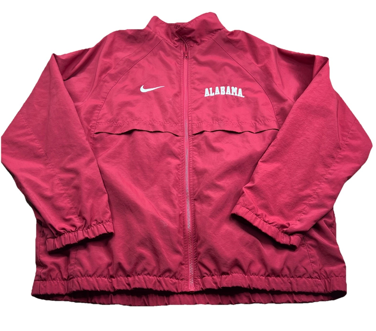 SACAI X NIKE Giacca grande NCAA vintage vintage Nike Alabama con zip e spellout