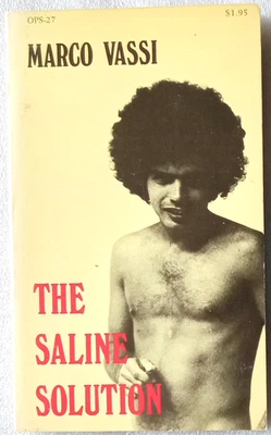 The Saline Solution by Marco Vassi, sleaze erotic literature LGBT  Olympia Press - Bild 1 von 2