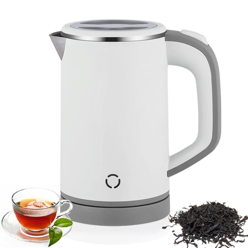 Mini Bollitore da Viaggio 800ml Acciaio Inox | Bollitore Elettrico Portatile