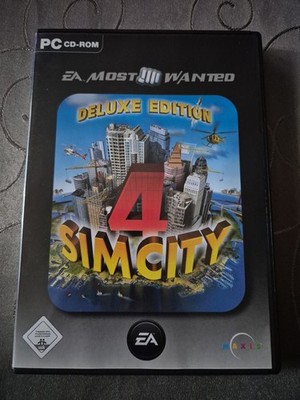 Simcity 4 Deluxe Edition (PC CD-ROM) Spiel EA Most Wanted Strategie OVP Aufbau  