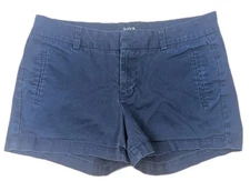 a.n.a Blue Chino Shorts Size 6