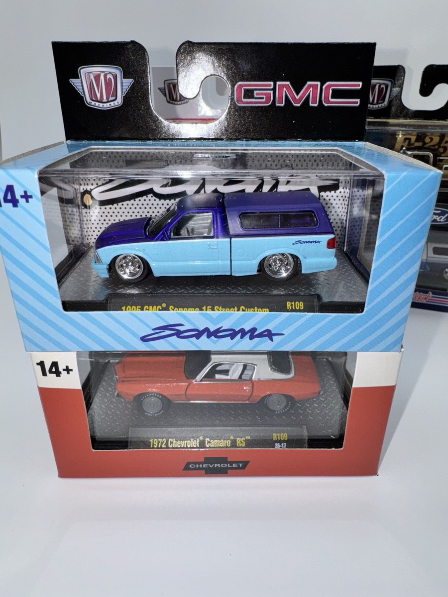 M2 Machines R109 1:64 Set Of 6 F250 Econoline Ranger Sonoma Gnx