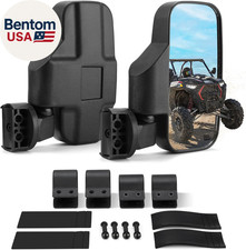 UTV Mirrors UTV Side Mirrors Fits 1.6 Inch to 2 Inch Roll Cage Compatible with P