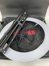 Sunpak - LED 448 19" Bi-Color Ring Light Kit - Black