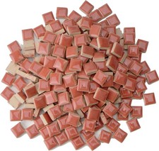 Ceramic Mosaic Tiles, Colorful Glossy Art Supplies, 300g/200pcs, Square Shapes