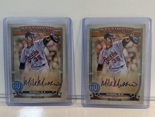 2020 Topps Gypsy Queen - Mike Mussina #GQA-MM Bazooka Back Auto /25 (2 Card Lot)