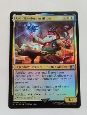 Cid, Timeless Artificer (0408) Final Fantasy Foil