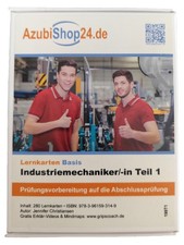 Lernkarten Industriemechaniker Teil 1 Prüfungsvorbereitung AzubiShop24
