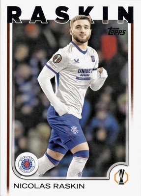 Nicolas Raskin Rangers F.C. 2024/25 Topps UCC Flagship #155