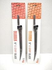 LOT of 2 BUBBA Blade 9" E-Stiff Electric Fillet Knife Replacement Blades NEW!