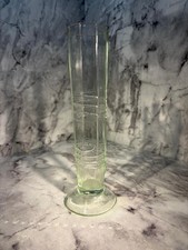 Vintage Swedish passglas bjorkshults glasbruk 20th century Green Iridecent