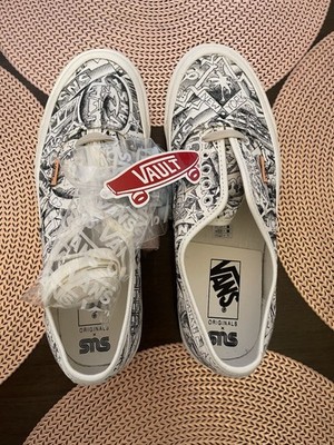 VANS/SNS OG Authentic Lx MENS SZ8 MARSHMALLOW