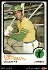 1973 Topps #625 Angel Mangual Athletics 4 - VG/EX