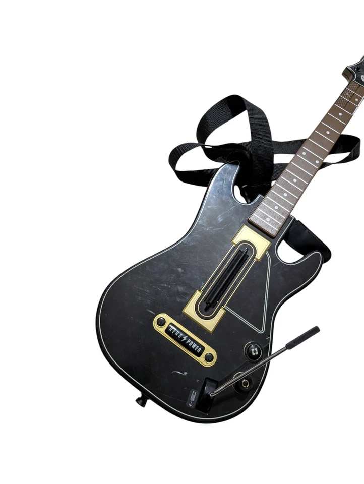 Guitar Hero 无线吉他 带表带 PS3 PS4 PS5 Xbox Wii 0000654 无转换器 — 第 2/4 张图片