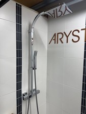 Vado Adjustable shower column and thermostatic mixer valve