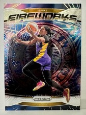 ZIA COOKE LOS ANGELES SPARKS 2024 PANINI WNBA PRIZM FIREWORKS