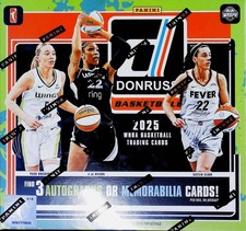 2025 Donruss WNBA Basketball Factory Sealed Hobby Box 3 Autographs or Memorabili