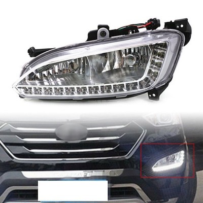 LED Tagfahrleuchte Nebelscheinwerfer Links Für Hyundai IX45 Santa Fe 2013-2015