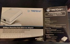TRENDnet TPL-202E 85Mbps Powerline Fast Ethernet Adapter/ 98SE/ME/2000/XP /VISTA