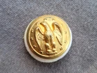 Non Dug Civil War Confederate Staff Officer Coat Button approx 15/16" across