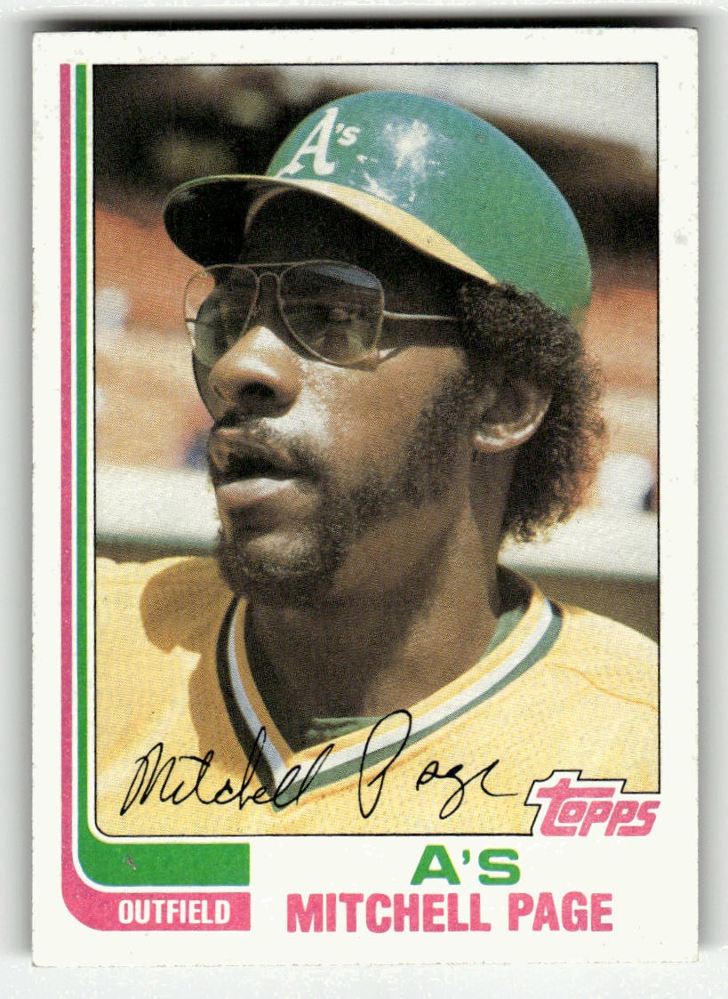 1982 Topps #633 Mitchell Page