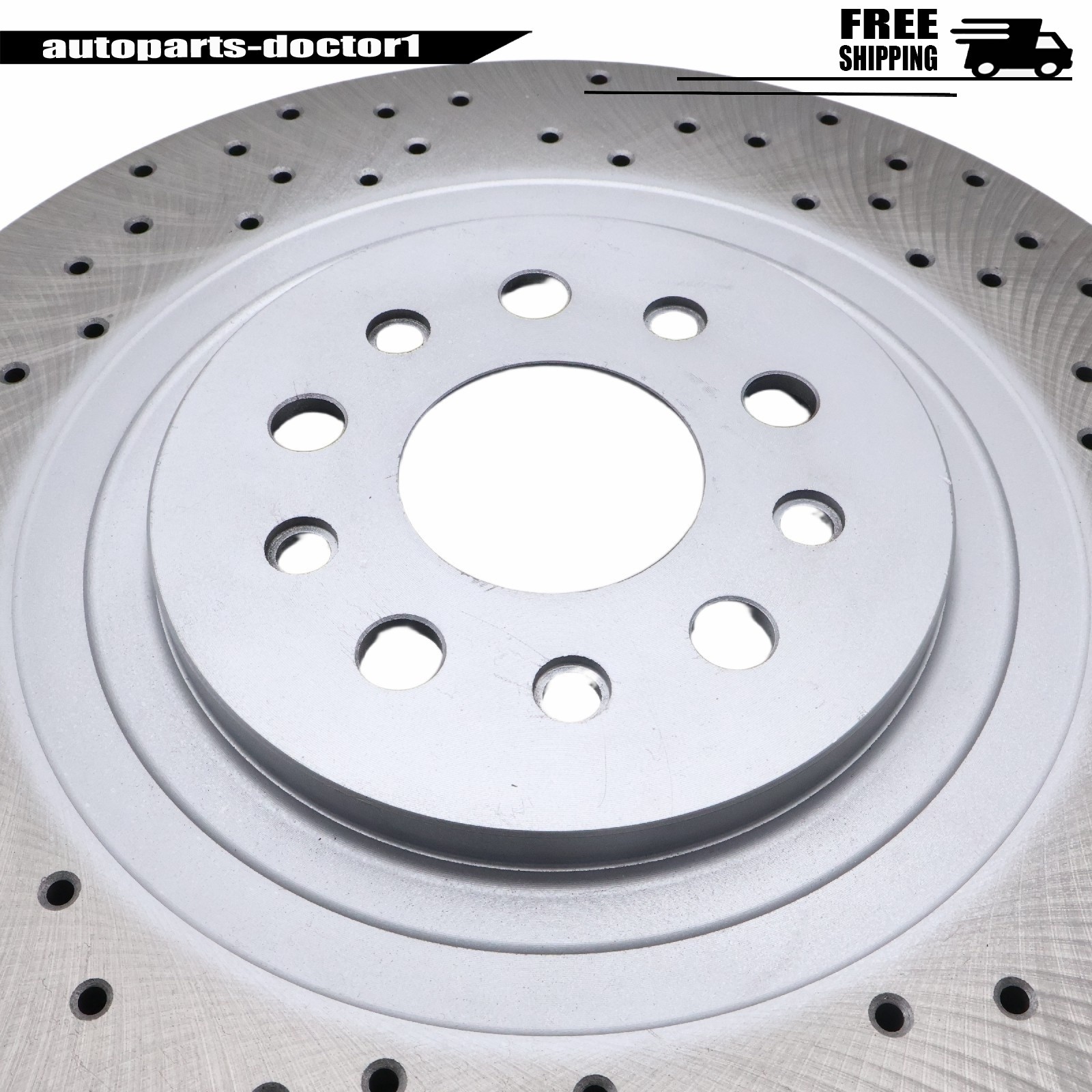 1 Pair Front Brake Rotors 670030935 Fit Maserati Ghibli Quattroporte Brake Disc