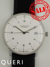 Cintura JUNGHANS Max Bill automatica in pelle di vitello 027.4700.02 TO253609