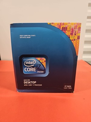 Intel Core i7-920 SLBEJ 2.66GHZ 4.80GT/S 4 Core CPU Socket 1366 New In Box. K1