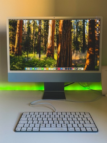 Apple iMac M1 16GB RAM, 1TB SSD, Azul - Imagen 3 de 3