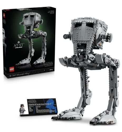 Star Wars at-ST Walker Building Set - Adult Building Blocks for Fans, 75417