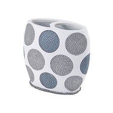 - Toothbrush Holder, Countertop Accessories, Stylish Home Decor Dotted