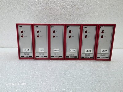 PR ELECTRONICS 2284A1D1 ISOLATION AMPLIFIER LOTS OF 6 PICES