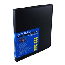 Itoya ProFolio Evolution 9x12 Black Photo Album Book 9 x 12 inches,