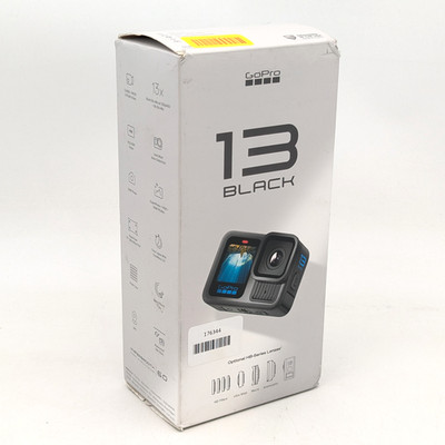 GoPro Hero 13 Black Action Camera 5K Video 2x Digital Zoom (CHDHX-131-MY)